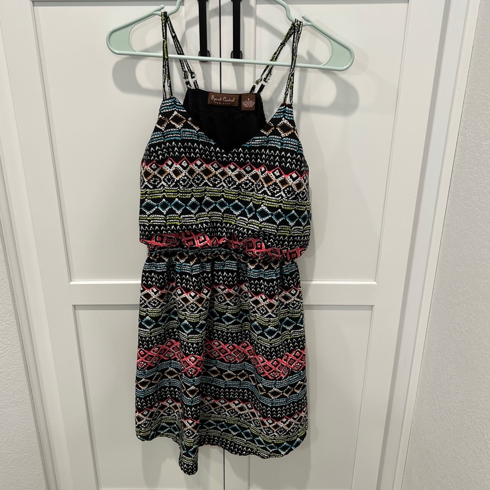 Speed Control Multicolor Dress - Picture 1 of 3